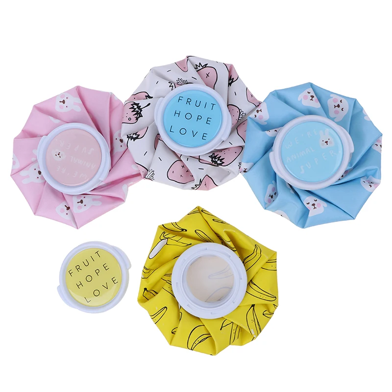 Cartoon Cold Hot Water Bag Reusable Ice Bag Cup Cold  Pain Relief Heat Pack Practical Gifts Relief Heat Pack Care Supplies