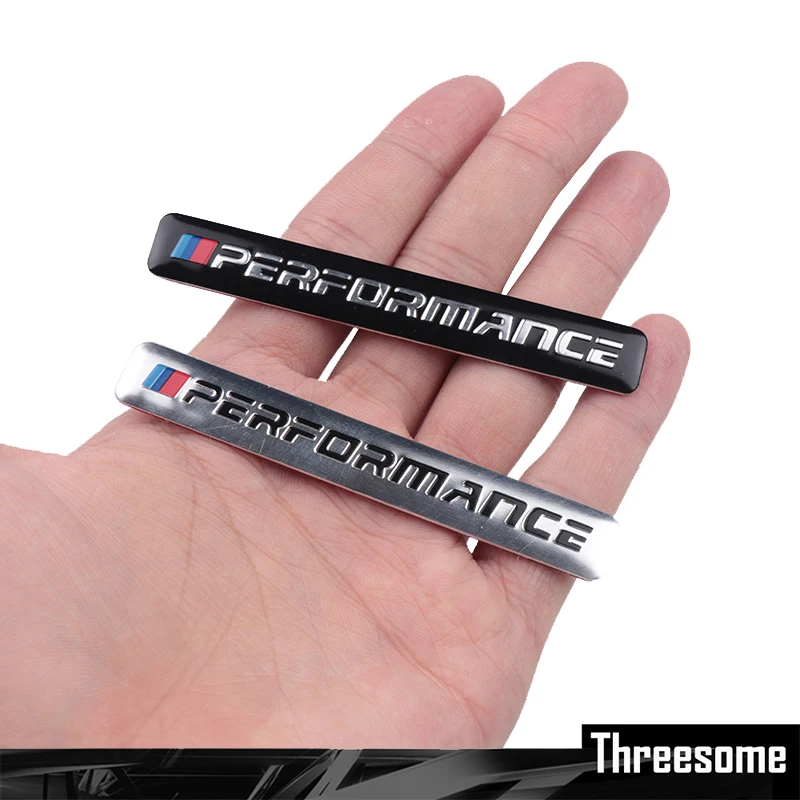 

SRXTZM 1PCS Car Decal Logo Badge Auto Accessories Sticker M Power Performance For BMW M 1 3 4 5 6 7E Z X M3 M5 M6 Mline Emblem