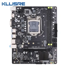 Kllisre – carte mère H310, composant pour ordinateur de bureau, compatible avec processeurs Intel i3/i5/i7, socket LGA 1151, DDR4, M.2, sata 3, port usb 3.1
