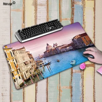 

Amazing Travel landscape pad to Mouse Notbook Computer Mousepad Overlock Edge Big Gaming Padmouse Gamer to Laptop Mat