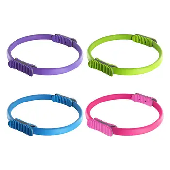 

Professional Yoga Pilates Ring Sports Magic Wrap Slimming Body Building Training Heavy Duty Resistance Circle Home Gym Workout