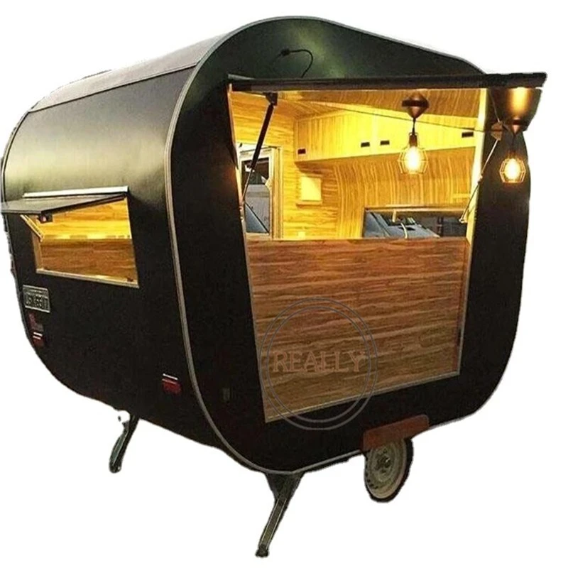 Mobile Fryer Chicken Griddle Food Cart Coffee Vending Bar Trailers Best
