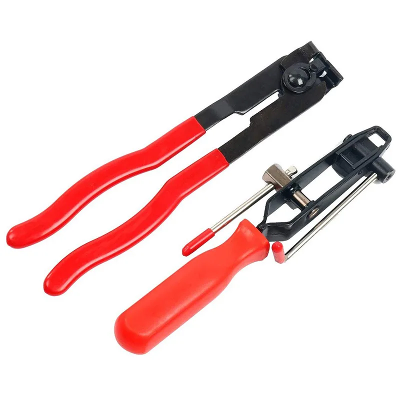 2PCS Dust Proof Cover Binding Pliers Ball Cage Clamp Pliers Dust Proof Cover Clip Removal Pliers