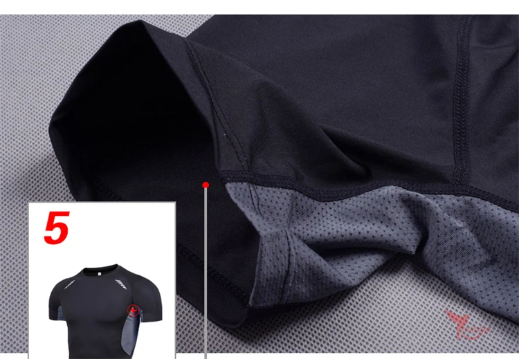 2 Pcs Shirt/Vest+Shorts Men Sport Suit Quick Dry Breathable Running Set Clothes Jogger Training Gym Fitness Sportswear Tracksuit