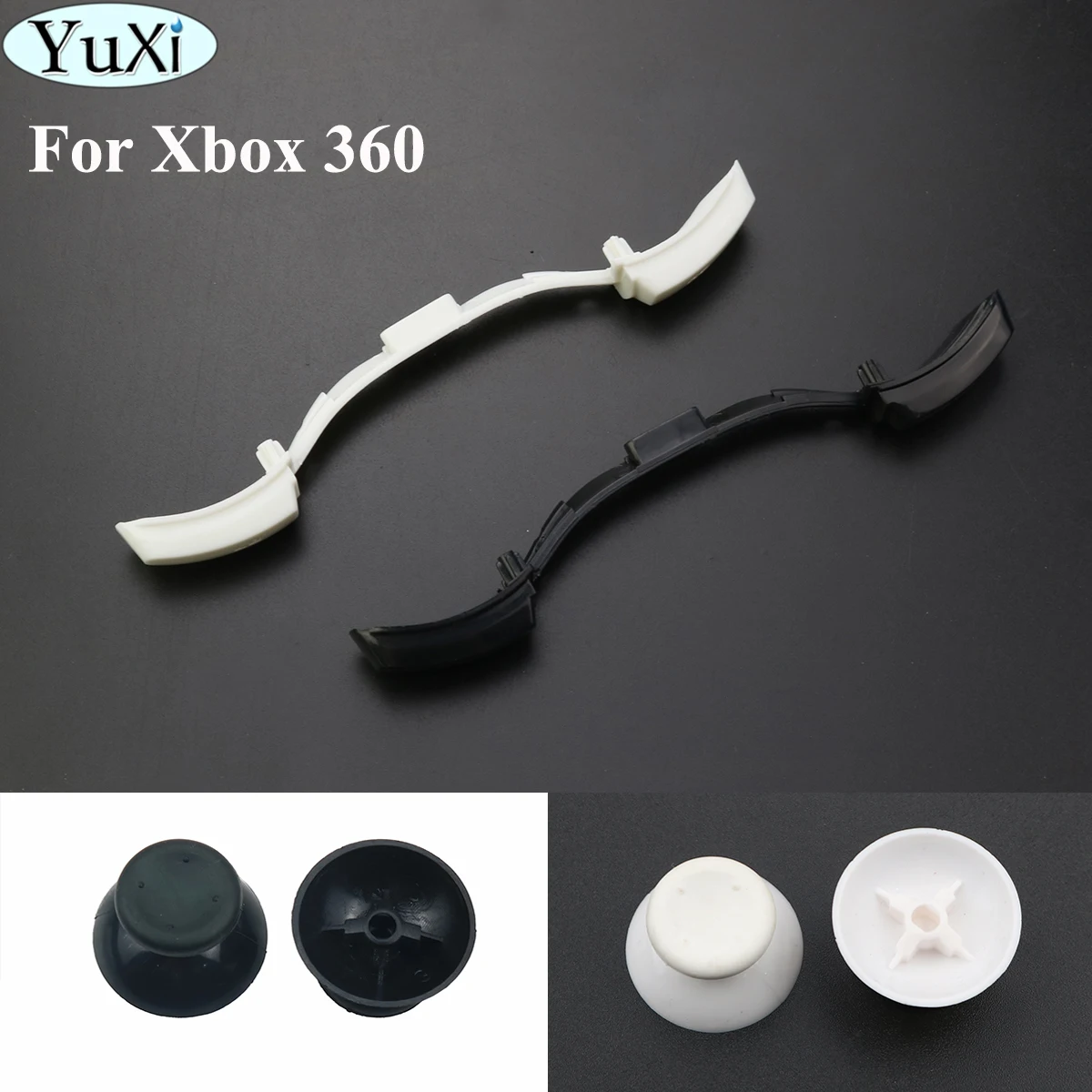 Yuxi Lb Rb Button Per Microsoft Lb Rb Bumper Lb Rb Caps Per Xbox 360 Controller Cablato E Wireless Con Impugnatura Per Il Pollice