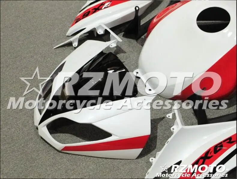 4 подарки ABS литьевая форма мотоцикл Полный обтекатели подходит для Kawasaki ZX-6R 09 10 11 12 2009-2012 набор на заказ Красный Белый Хороший