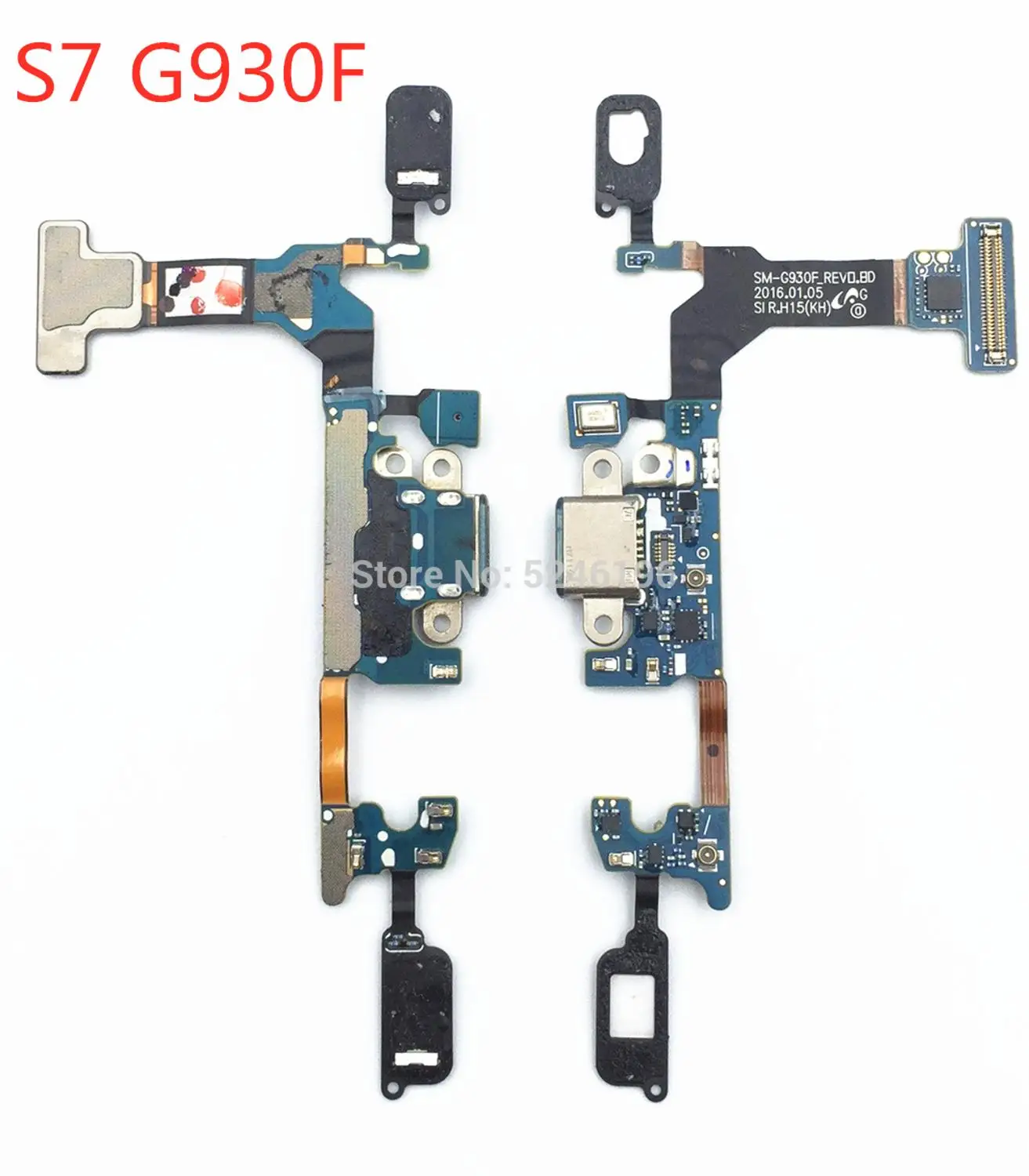 1 шт. usb зарядное устройство порт док-станция мини Micro разъем гибкий кабель для samsung Galaxy S7 SM-G930V G930V G930F печатная плата