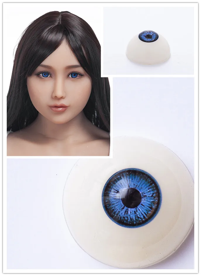 Irontechdoll Silicone Sex Dolls Eyes For Real Doll Blue Black Brown Green Gray Love Doll Sex