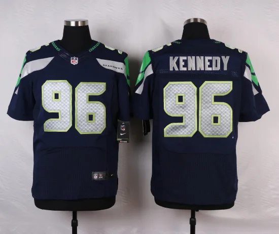Стилизованный, Сиэтл Рихард Шерман к. Дж. Wright Steve Largent Jimmy Graham Doug Baldwin Cortez Kennedy Jersey - Цвет: Серый