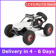 WLtoys XK 12429 1:12 RC Auto Crawler 40km/h Ad Alta Velocità 2.4G 4WD Auto Elettrica con la Testa Luci RC off-Road RC Auto Regalo