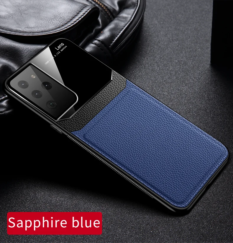 قاب لاکچری چرم و پلکسی گلس Samsung Galaxy 22 H46329c2ec4514659a992cb70383f0571v