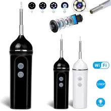 1200mAh 6LED водонепроницаемый портативный практичный ручной инструмент для чистки ушей область отверстия эндоскоп компьютеры фотографии видео в режиме реального времени