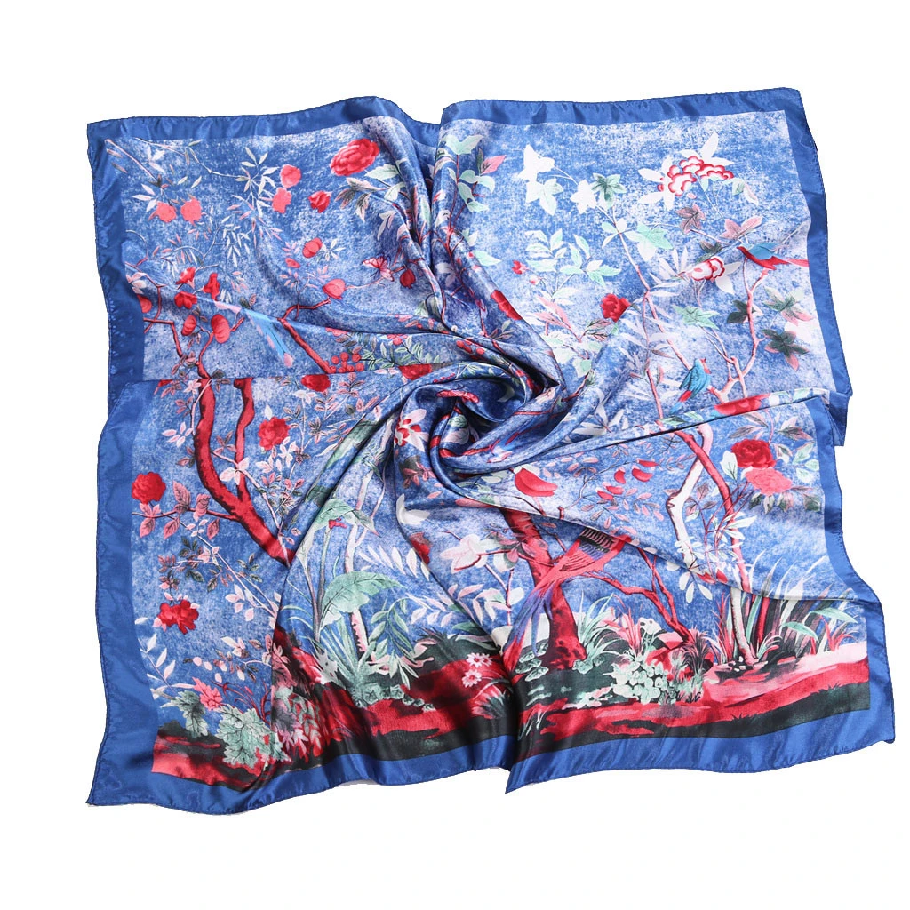2019 Scarves For Women Hot Sale Print Flower Scarves Wrap Sunscreen Beach Cover Up Long Hijab Polyester Cape Female 919
