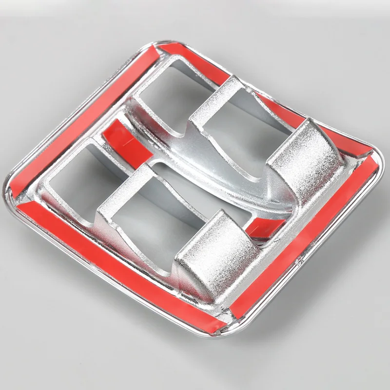 Window Lifter Switch Buttons Panel Decorative Frame Cover Trim for 2011- Jeep Wrangler Unlimited Car Accessories