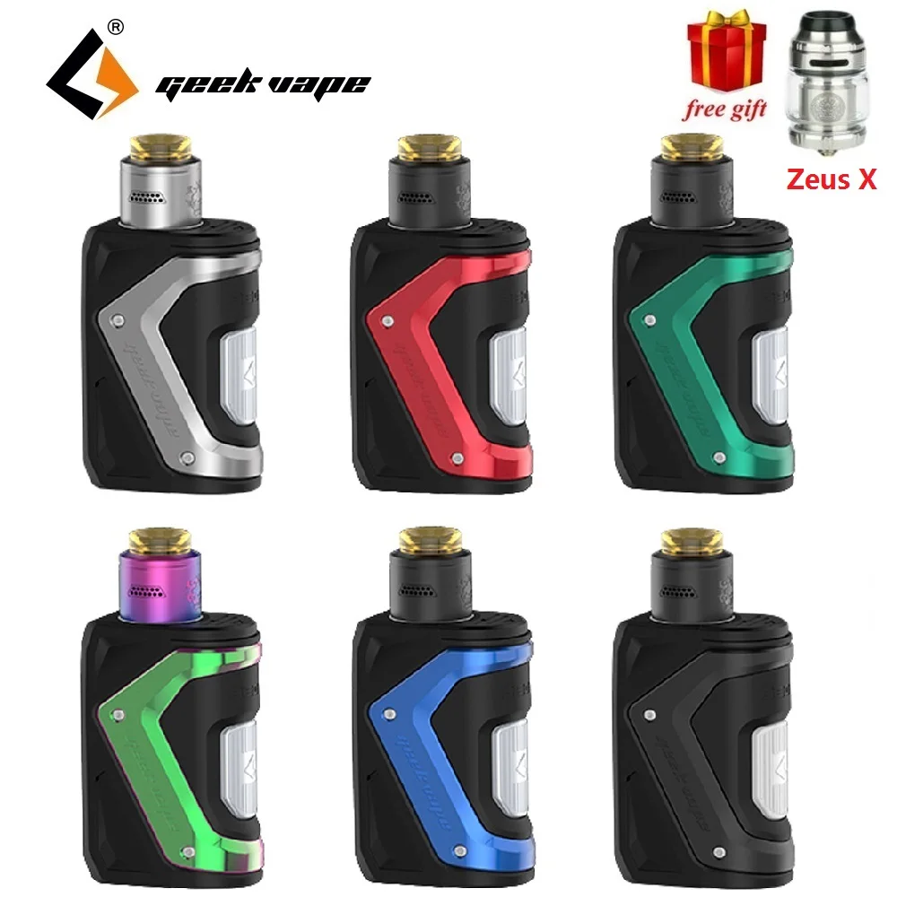 Promo  Geekvape Aegis Squonker Kit Aegis Squonk 100W TC Mod 10ml Bottle with Tengu RDA Atomizer Fit N80 fu