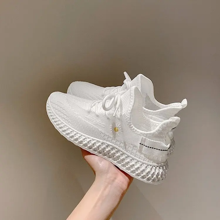 Женские Летние повседневные женские сетчатые кроссовки 2020 прогулочные туфли