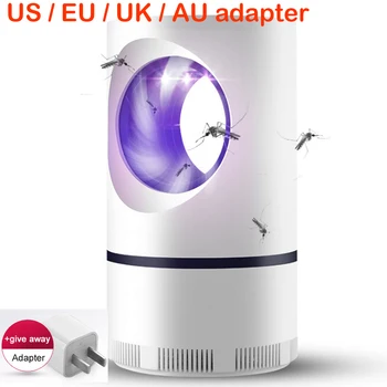 

Electric UV Light Mosquito Killer Lamp Bugs Insect Zapper Trap Catcher LED Suction Control Light Flies Atrapa Mosquitos