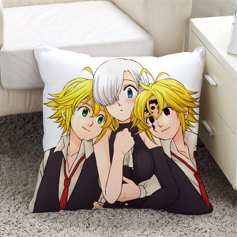 45*45 см аниме Nanatsu no Taizai мультфильм Семь смертных грехов платье двухсторонняя
