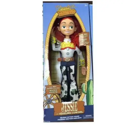 Мультяшная игрушка из фильма История 4 говорящие Вуди и Джесси ПВХ Коллекционная модель игрушки куклы Электронные Домашние животные плюшевые игрушки подарок для ребенка