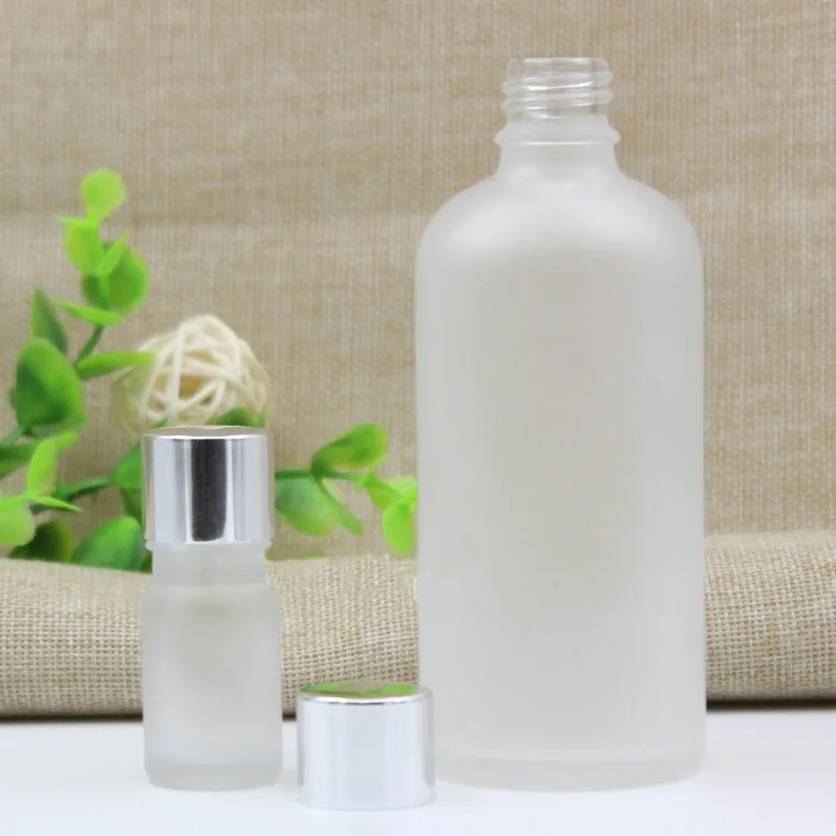 磨砂透玻璃亮银电化铝盖2