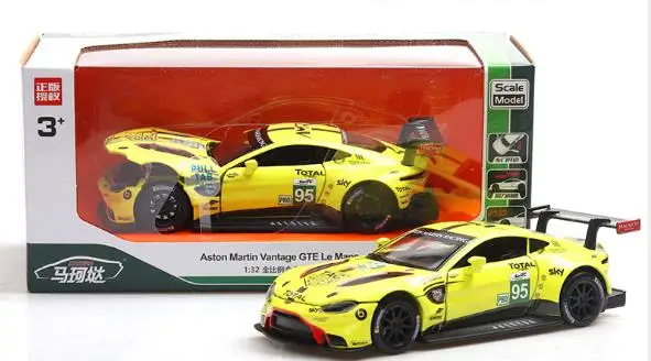 Red edge Моделирование 1: 43m4 гоночная модель сплав модель автомобиля украшение Коллекция украшения Рождественский подарок на день рождения ребенка - Цвет: Red edge