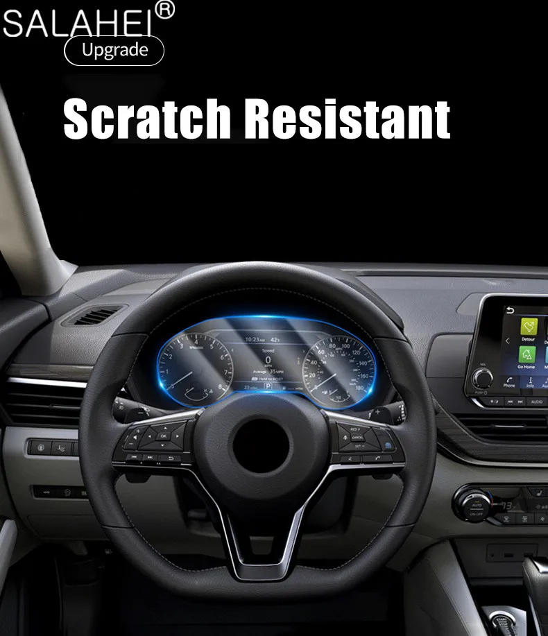 For Nissan Teana 2019 Qashqai 2016-2019 Dashboard Membrane Protective Film Car Instrument Panel Screen Protector TPU Film
