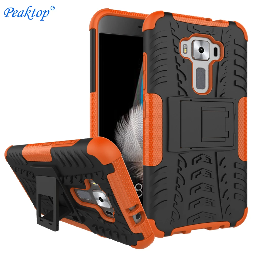 Untuk Asus Zenfone 3 Lite Ze520kl Z017d Z017da Z017db Ze Ze520 520 520kl Kl Case Heavy Duty Armor Plastik Keras Hybrid Stand Cover Kasus Telepon Penutup Aliexpress