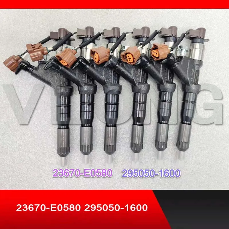

295050-1650 Common Rail Injector Nozzle Fuel Injectors 23670-E0580 295050-1600 23670-E0600