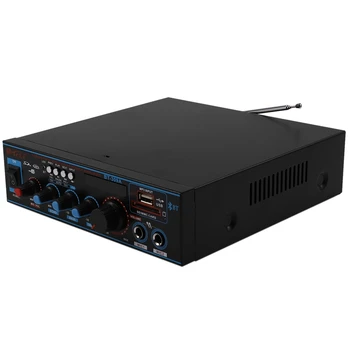 

800W o Power Amplifier with US Plug 12/220V 2 Channel Mini HIFI Wireless Bluetooth Digital o Amp for Home Theater/Car