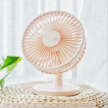 

Mini Fan Battery Operated or USB Powered Portable Table Fan 3 Speeds Adjustable Head Personal Office Fan for Home