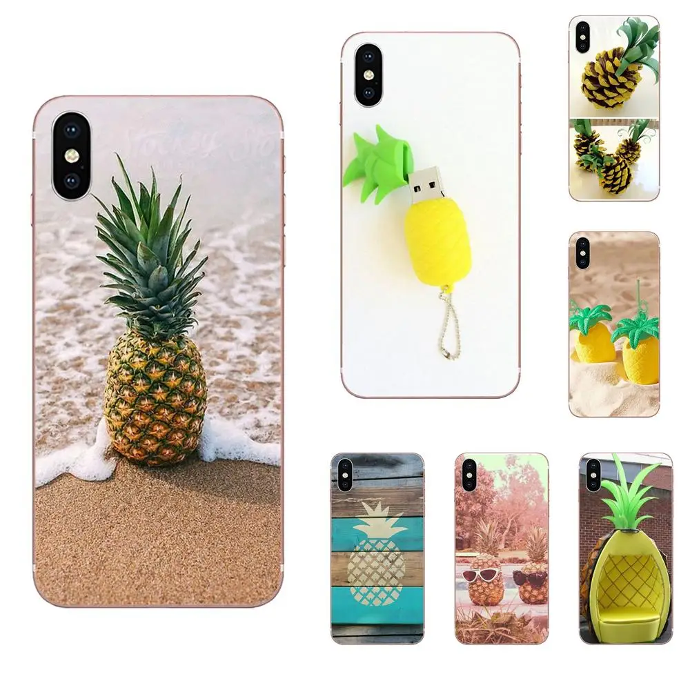 Pineapples Soft Art Cover Case For Xiaomi Redmi 3 3S 4 4A 4X 5 6 6A 7 K20 Note 2 5A Plus Pro | Мобильные телефоны и