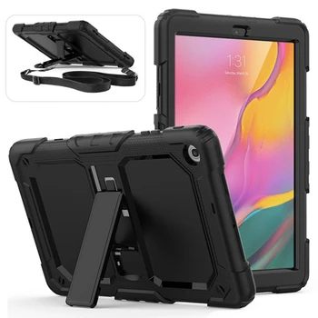 

Silicone Shockproof Case for iPad mini 4th/5th Teblet Cover with foldable Kickstand and Shoulder Strap for ipad 7.9 inch Case