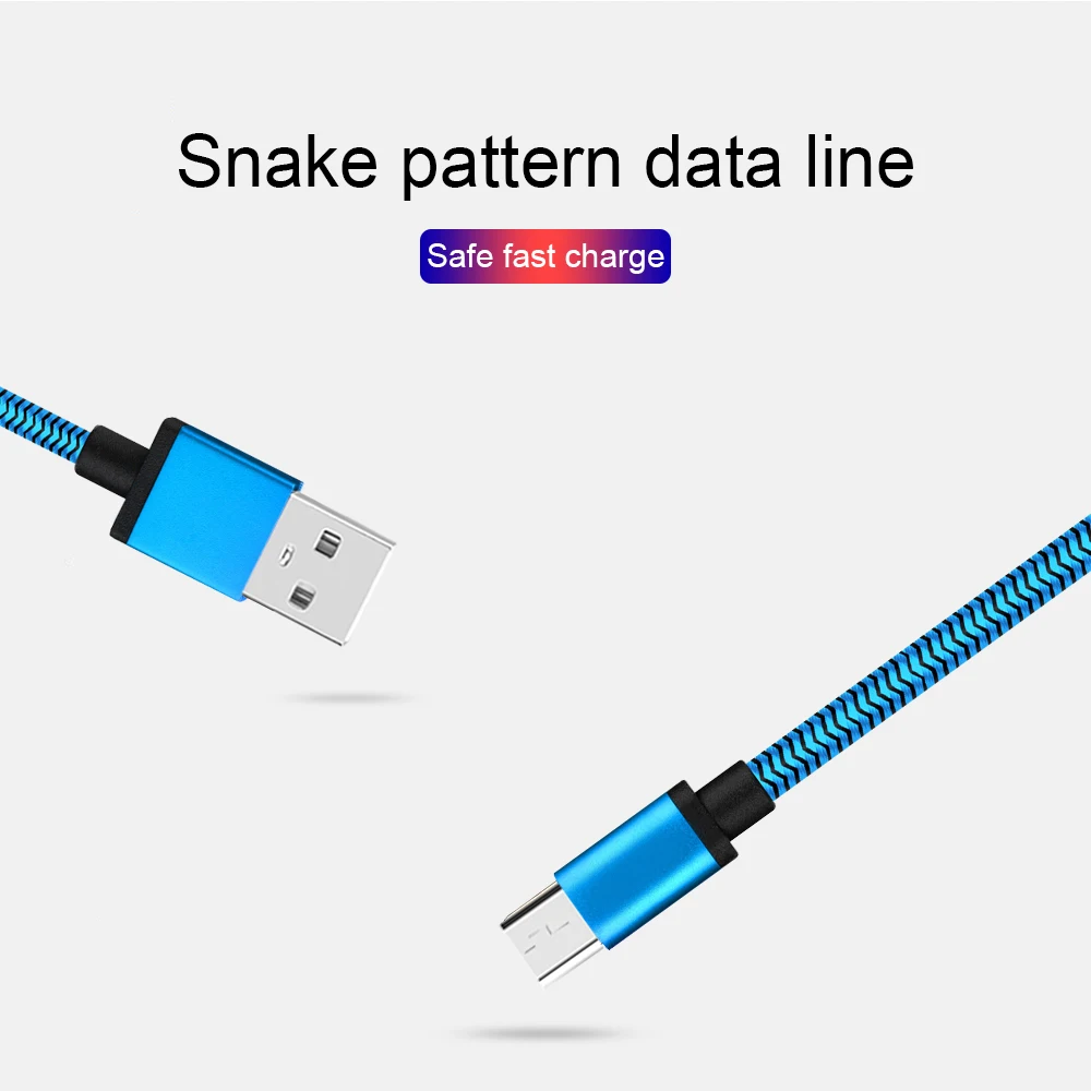 

Micro USB Cable Fast Charge USB Data Cable For Samsung For Xiaomi 3 4 For LG Tablet Android Mobile Phone Micro USB Charging Cord