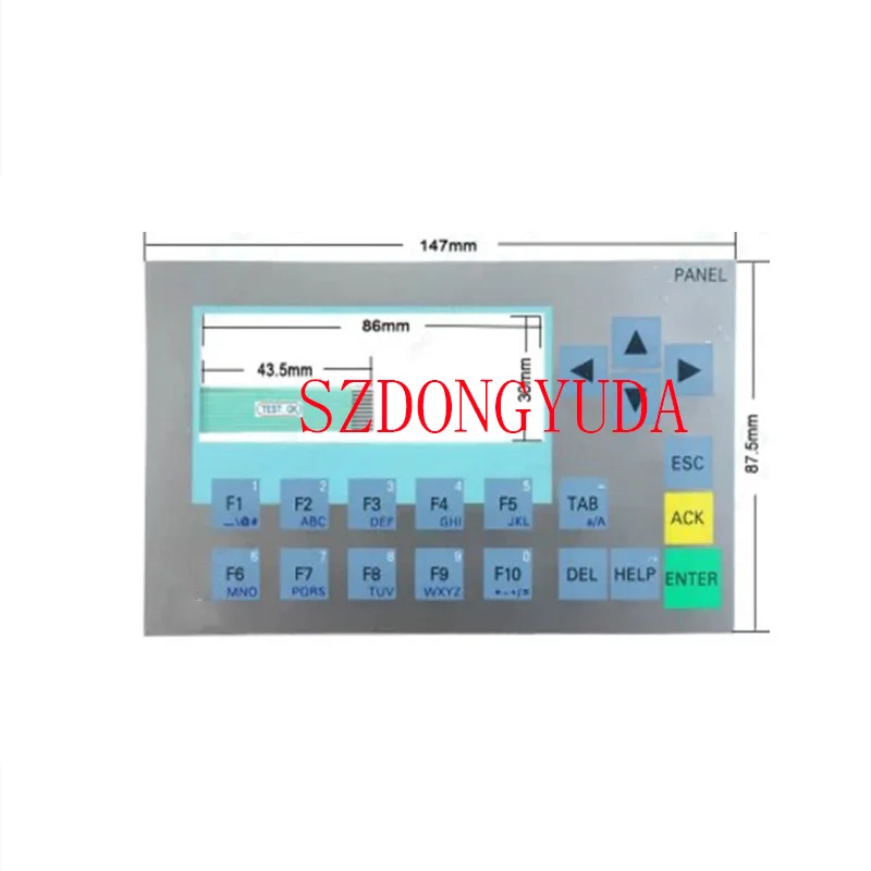 Новинка для 6AV6647-0AH11-3AX0 6AV6 647-0AH11-3AX0 Simatic HMI KP300 Базовая моно-PN Мембрана замены
