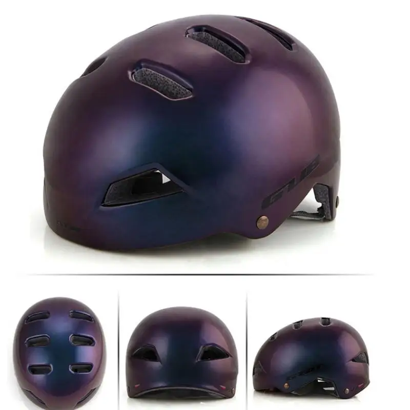 Adult Ultralight Skating Cycling Helmet Skateboard Scooter Head Gear Safety Hat w/ Removable Liner for Cycling Mountain Climbing