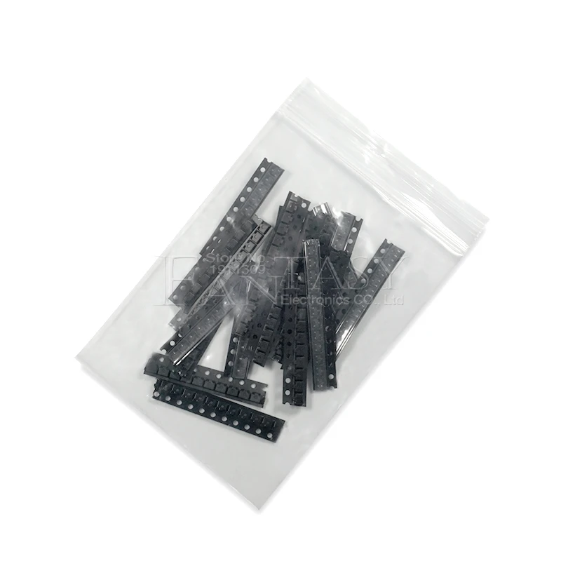 Transistors kit SOT-23 2N2222 TL431 S8050 S8550 2N3906 MMBTA42 MMBTA92 MMBT5401 210pcs