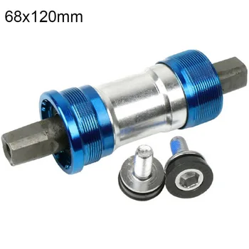

103~127.5mm * 68mm Bike Bottom Bracket Square Taper Sealed Bearings Cartridge No abnormal noise Bottom Bracket + 2pcs Bolts
