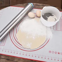 Набор скалок регулируемая толщина из нержавеющей стали Скалки для теста ролик для выпечки теста AIA99