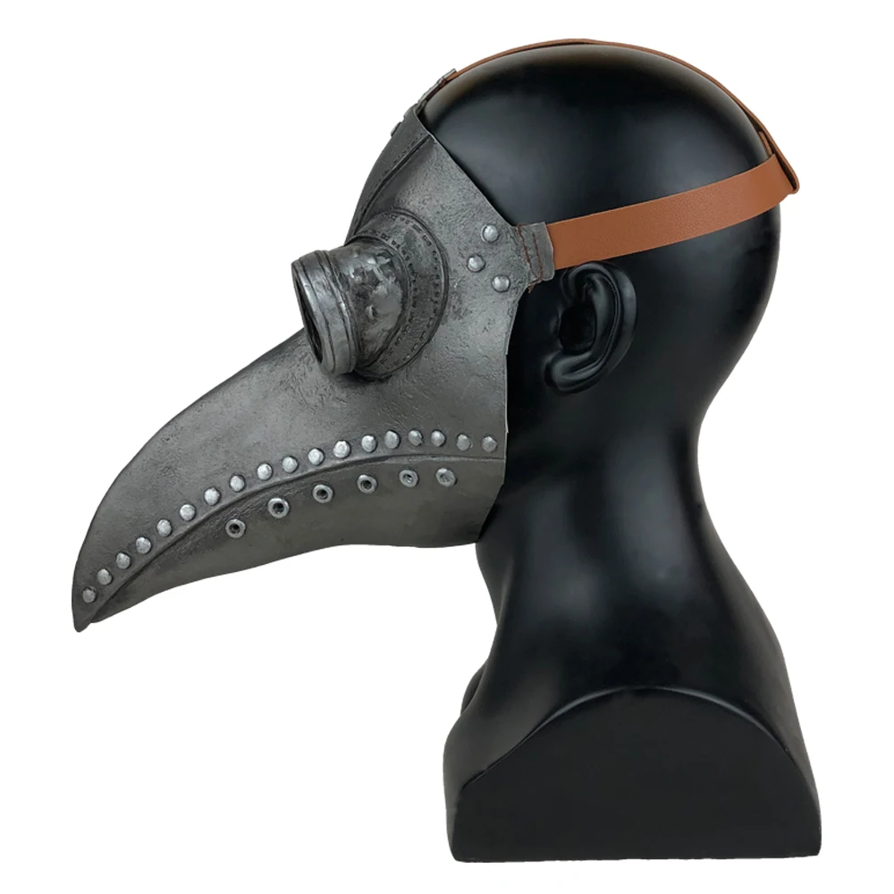 Маска Чумного доктора стимпанк костюм птицы клюв длинный нос латексные маски маскарадный костюм; костюм на карнавал или Хэллоуин вечерние реквизит