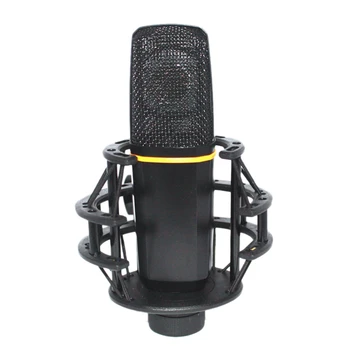 

Condenser Microphone over Anti Vibration Impact Bracket Professional Studio Microphone for Recording,Instrument,Stage,Ktv,Home,L