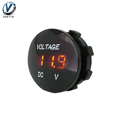 LED Digital Voltmeter and Ammeter with Voltage and Current Meter Display (Orange)