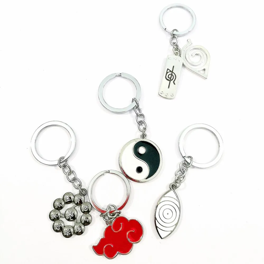 

Anime naruto Akatsuki Keychain Akatsuki Key chain Pendant Cosplay Prop