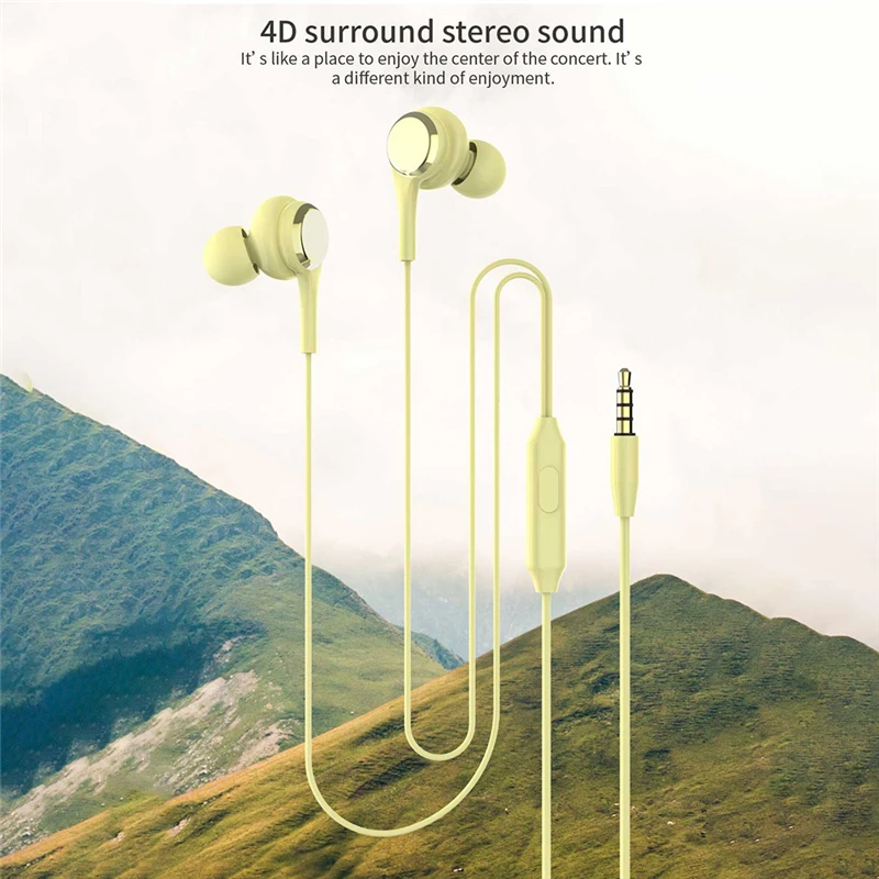 

S03 3.5MM Wired Earphones Stereo Bass In-Ear Headset Music Earbuds With Microphone For Xiaomi Free Shipping and Wholesale price