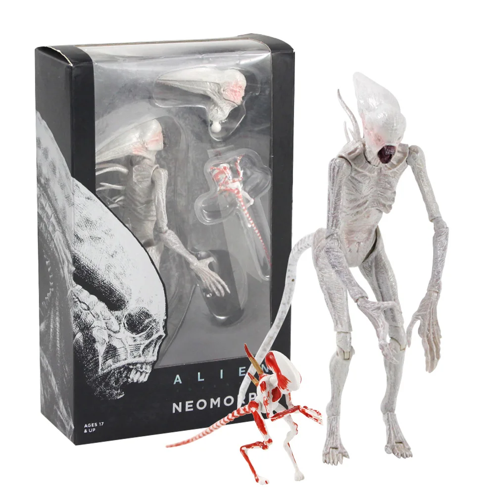 5 24 см инопланетянин нека Кавинант Xenomorph Neomorph набор существ ПВХ фигурка