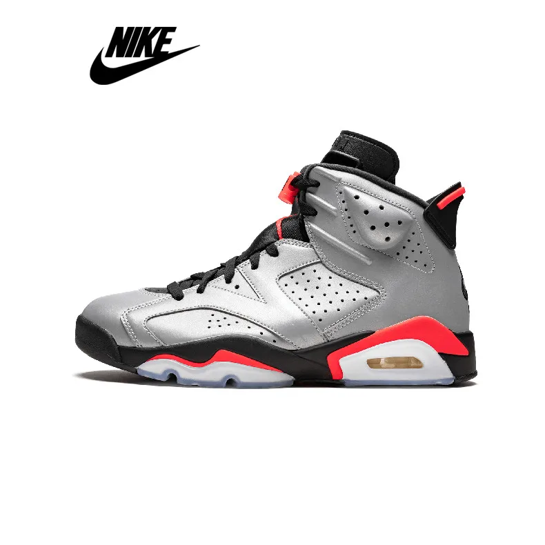 

Air Jordan 6 VI black White infrared 3M Reflections Of A Champion 6s Basketball Shoes