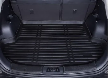 

Car styling 3D three-dimensional PU tail box protective carpet pad trunk luggage pad for Ford Kuga 2017-2019