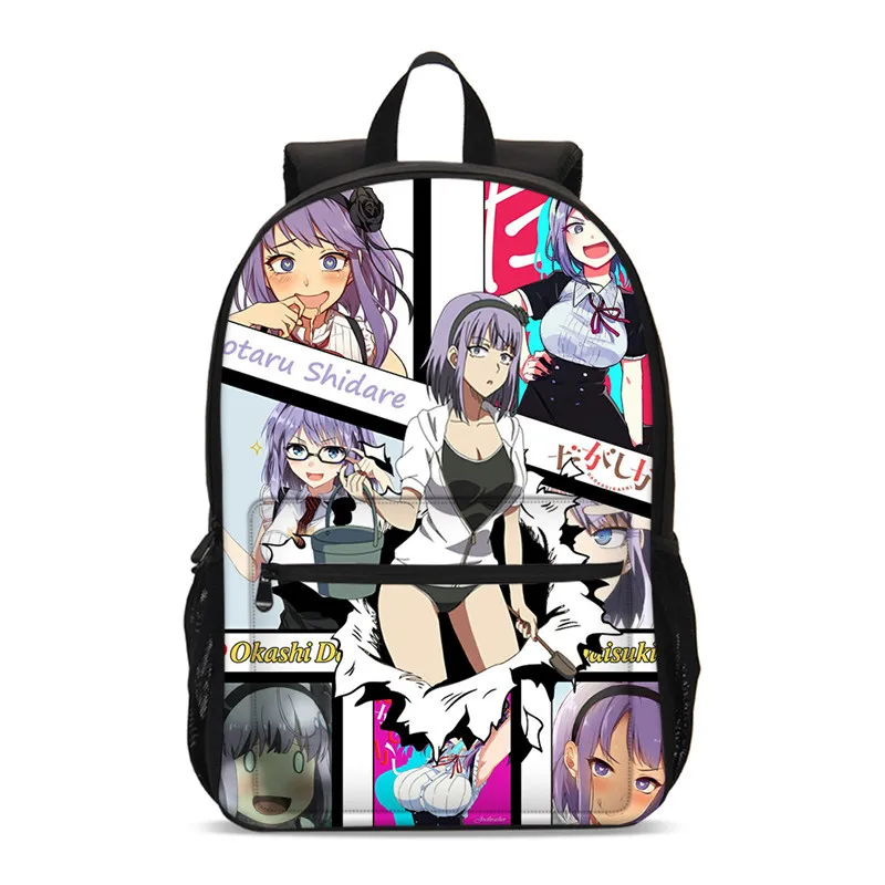 Модный рюкзак Sugoi Senpai Waifu для девочек-подростков, детские школьные сумки, рюкзак для студентов Mochila Escolares, детский рюкзак