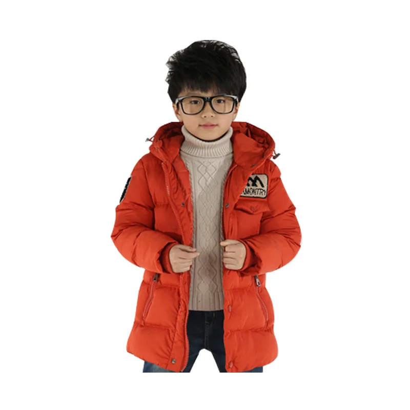 CYSINCOS/ г. Одежда для мальчиков и девочек зимняя детская верхняя одежда Повседневная ветровка для малышей, Модное теплое водонепроницаемое пальто с капюшоном для детей от 3 до 8 лет