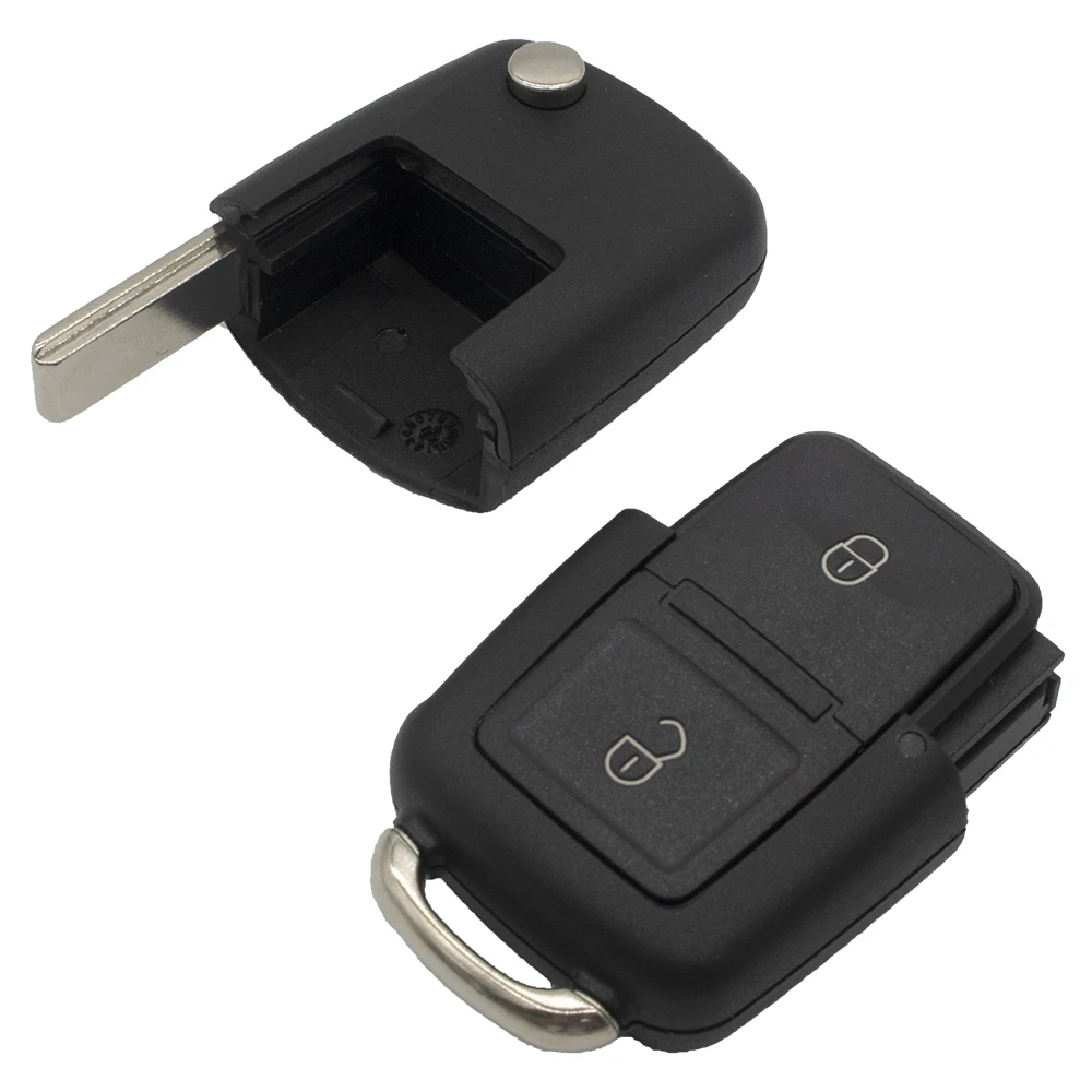 WhatsKey 1J0959753CT 1J0959753AG Remote Key suit For VW/Volkswagen Beetle Bora Polo Passat B5 Golf 433Mhz with ID48 Chip