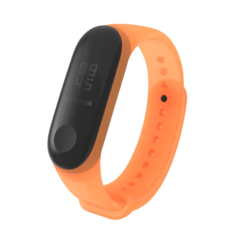 Mi jobs mi Band 4 ремешок Цветной силиконовый браслет для Xiaomi mi Band 4 3 браслет mi band 3 Смарт-часы аксессуары